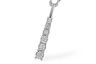 A328-90651: NECKLACE .25 TW