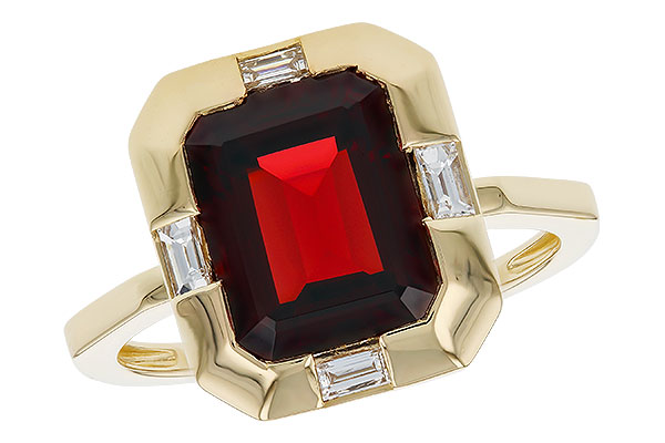 A329-77060: LDS RG 3.65 GARNET 3.82 TGW (10x8MM GAR)