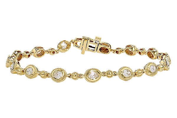 A329-80715: BRACELET 1.25 TW OVAL DIAS (7")