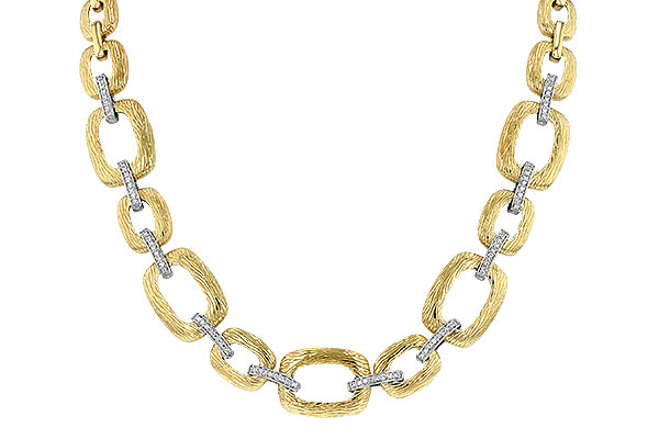 B061-55260: NECKLACE .48 TW (17 INCHES)