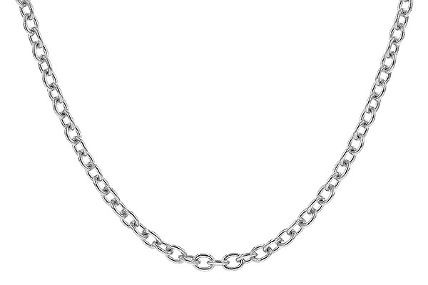 B328-88851: CABLE CHAIN (20", 1.3MM, 14KT, LOBSTER CLASP)