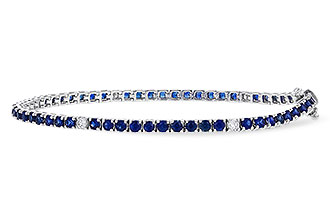 B329-74342: BRACELET 3.27 TW SAPP 3.52 TGW (7")