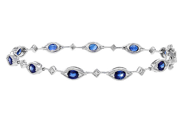 B329-74351: BRACELET 2.31 SAPPHIRE 2.50 TGW (7")