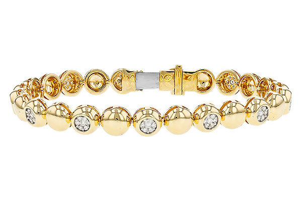 B329-77988: BRACELET .64 TW (7")