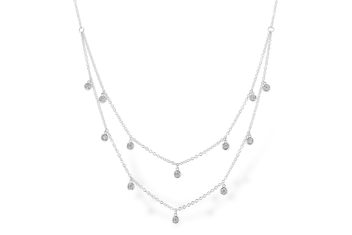 D328-83442: NECKLACE .22 TW (18 INCHES)