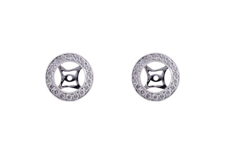 E238-87933: EARRING JACKET .32 TW (FOR 1.50-2.00 CT TW STUDS)