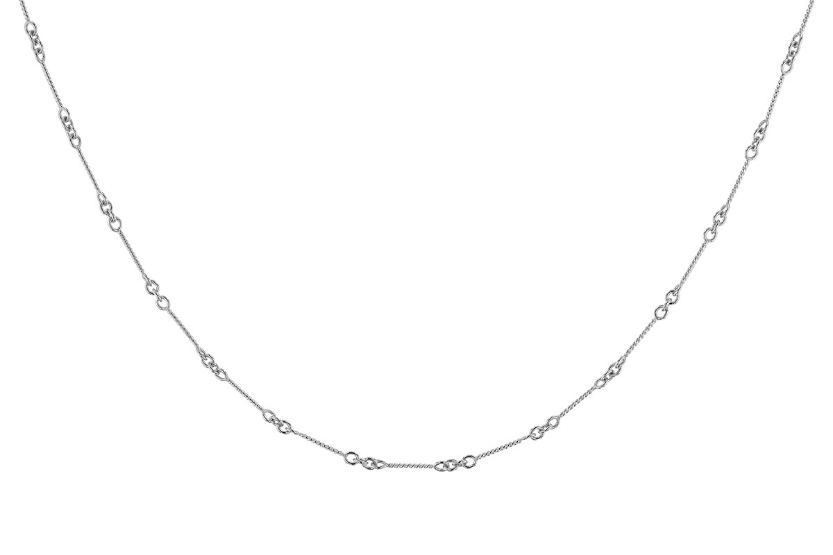 E328-87960: TWIST CHAIN (24IN, 0.8MM, 14KT, LOBSTER CLASP)