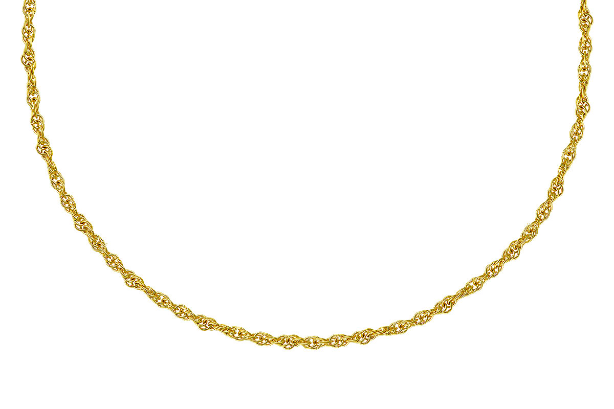 E328-87969: ROPE CHAIN (22IN, 1.5MM, 14KT, LOBSTER CLASP)