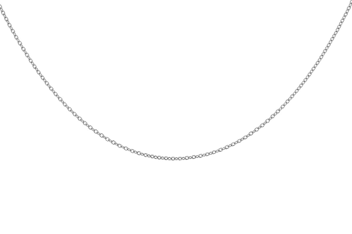 E328-88851: CABLE CHAIN (18", 1.3MM, 14KT, LOBSTER CLASP)