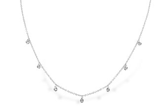 G328-83442: NECKLACE .12 TW (18 INCHES)