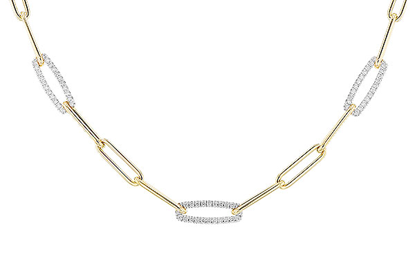 H328-82542: NECKLACE .75 TW (17 INCHES)