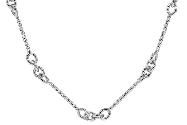 H329-73378: TWIST CHAIN (16IN, 0.8MM, 14KT, LOBSTER CLASP)