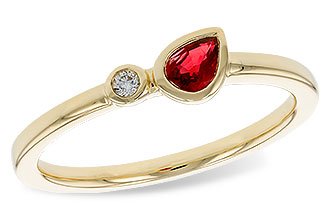 H329-75251: LDS RG .24 RUBY .26 TGW
