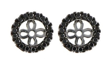K243-37923: EARRING JACKETS .25 TW (FOR 0.75-1.00 CT TW STUDS)