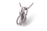 L238-86132: NECKLACE .28 TW