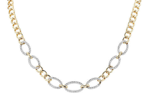 M328-84314: NECKLACE 1.12 TW (17")(INCLUDES BAR LINKS)