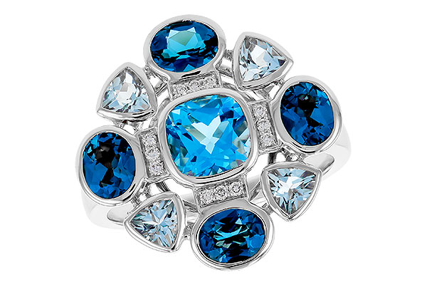 M329-76105: LDS RG 3.19 TW BLUE TOPAZ 3.25 TGW