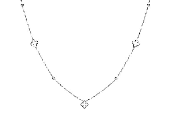 G329-75233: NECKLACE .20 TW (18")